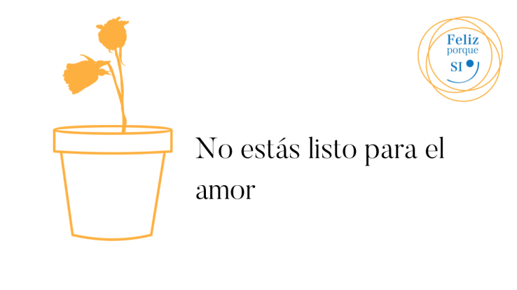 Si cada vez que alguien te dice “me dolió” te pones a la defensiva, no estás listo para el&nbsp;amor